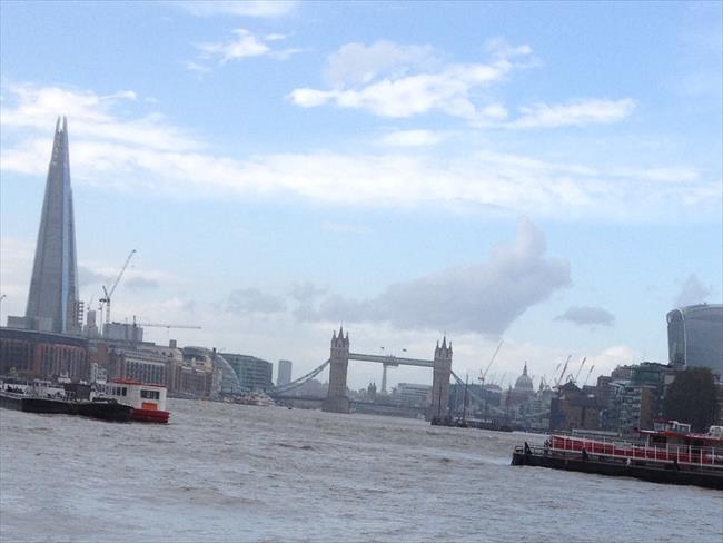 View West from King's Stairs Gardens